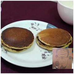 A picture of Eggless Dora cake.