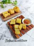 Singkong goreng sambal bawang