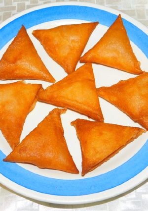Une photo de Triangles aux crevettes