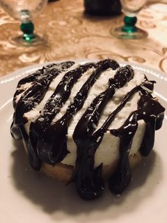 Foto di Cheesecake cocco e cioccolato