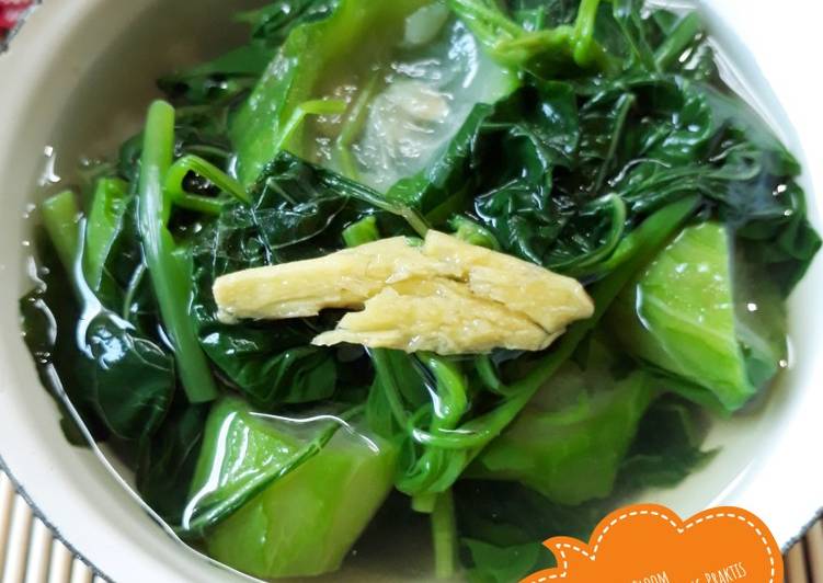 Cara Diet Sempurna486. Sayur Bening Bayam Oyong Praktis #PekanInspirasi 