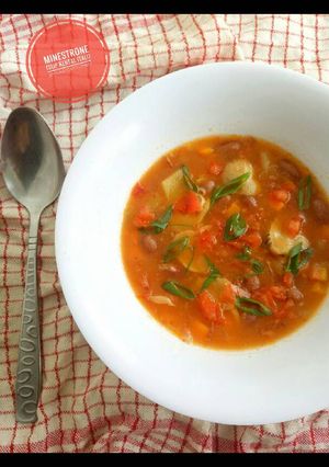 Foto resep Minestrone (sup kental itali)