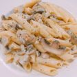 Mushroom cream penne