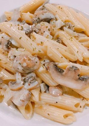 Foto resep Mushroom cream penne