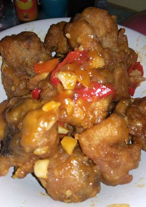 Foto resep Ayam asam manis pedas huhah