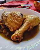 Pollo a la cerveza
