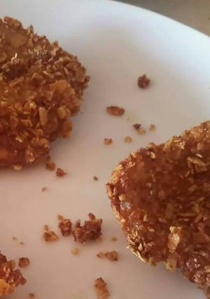 Una foto de Pollo rebozado con Doritos