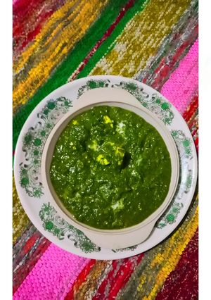 पालक पनीर(PALAK PANEER RECIPE IN HINDI) रेसिपी मुख्य फोटो