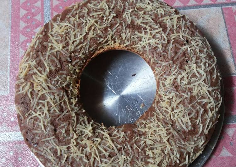 Bolu Coklat Keju simple