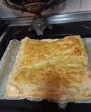 Empanada de queso y manzana