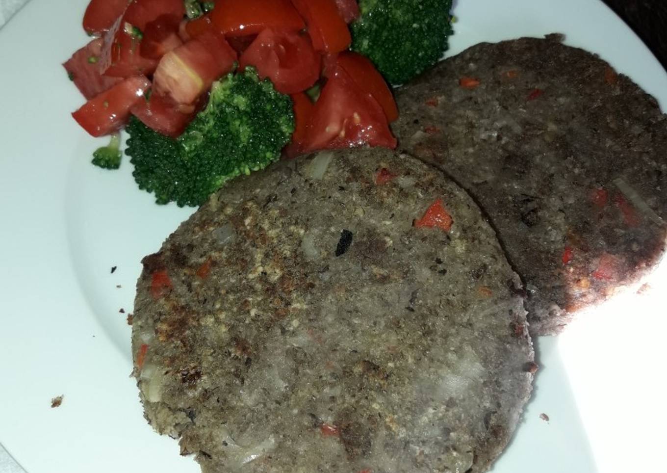 Hamburguesas de lentejas vegetarianas