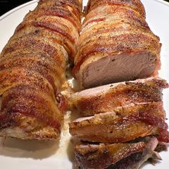 Bacon 🥓 Wrapped Pork Tenderloin A picture of Bacon 🥓 Wrapped Pork Tenderloin.
