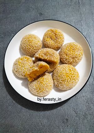 Foto resep Onde - Onde Panggang Labu Kuning