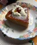 Flan de mango
