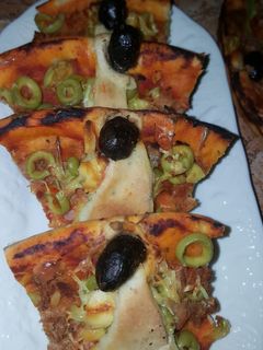 صورة لوصفة بيتزا