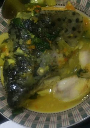 Foto resep Sup Kepala Salmon