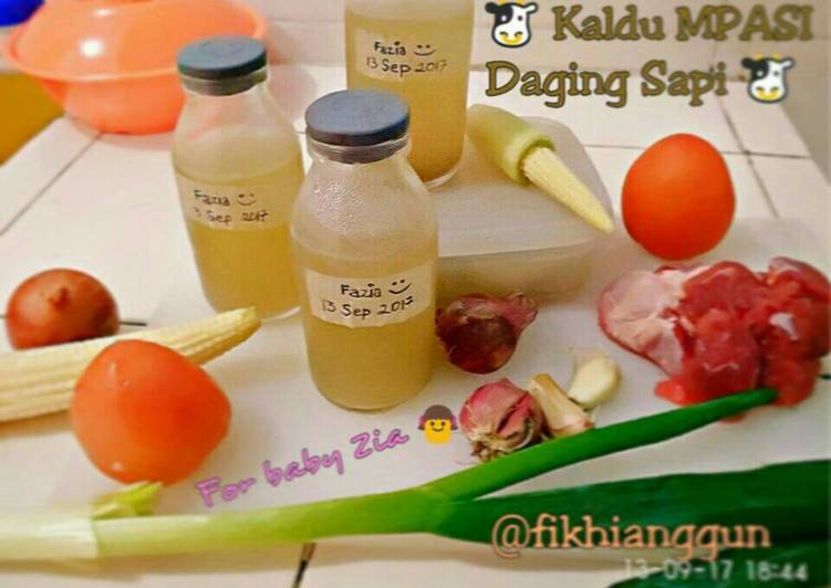 🐮 Kaldu MPASI Daging Sapi 🐮