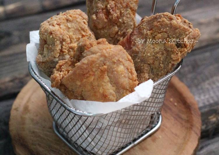 Cara Gampang Menyiapkan Ayam Goreng Tepung (simple) Anti Gagal