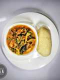 Eba and Achi soup