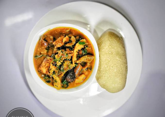 Eba and Achi soup Recipe