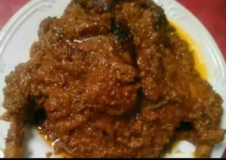 Langkah Mudah untuk mengolah Ayam panggang bumbu paniki Lezat