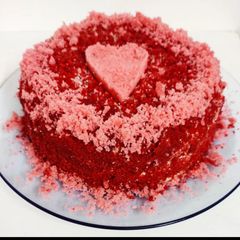 A picture of Red velvet cake.