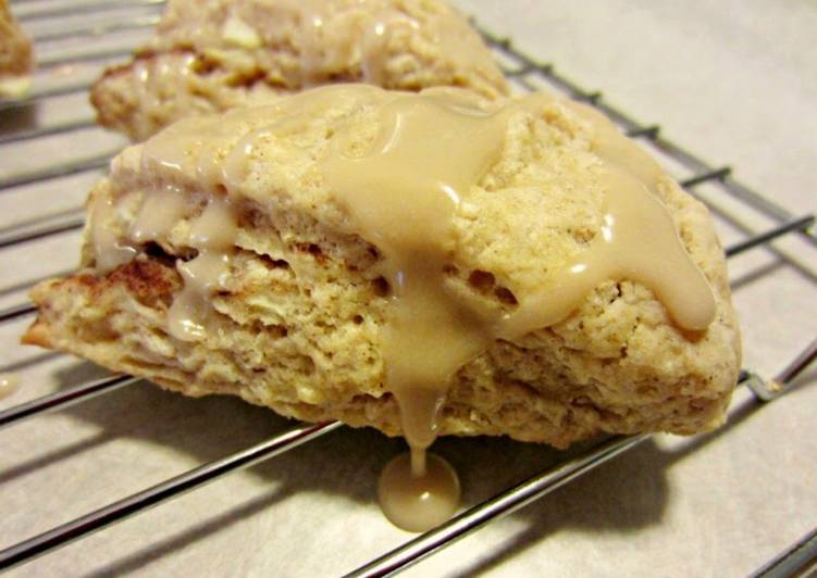Easiest Way to Make Perfect Caramel Apple Scones
