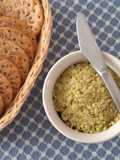 Tapenade de aceitunas verdes vegano
