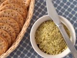 Tapenade de aceitunas verdes vegano