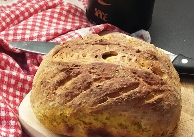 Ricetta Pane Con Farina Di Ceci Curcuma E Origano Di Daniela Manzoni Prado Cookpad