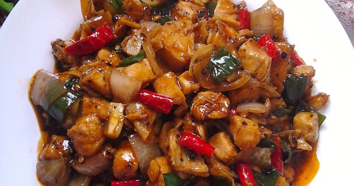 Resep Ayam Lada Hitam oleh Melysa Tisa (Haruna's Kitchen 