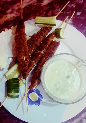 A picture of Grill kabab.