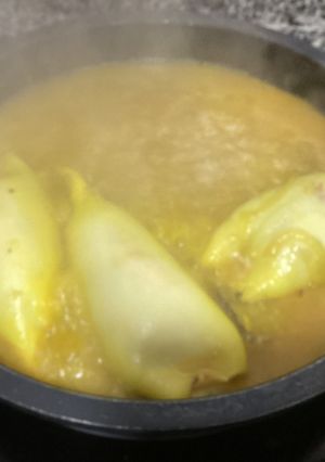 Una foto de Calamares rellenos