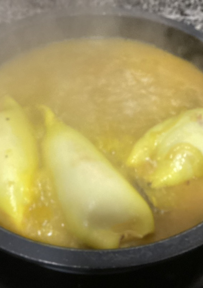 Una foto de Calamares rellenos