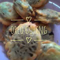 A picture of Oreo goreng.