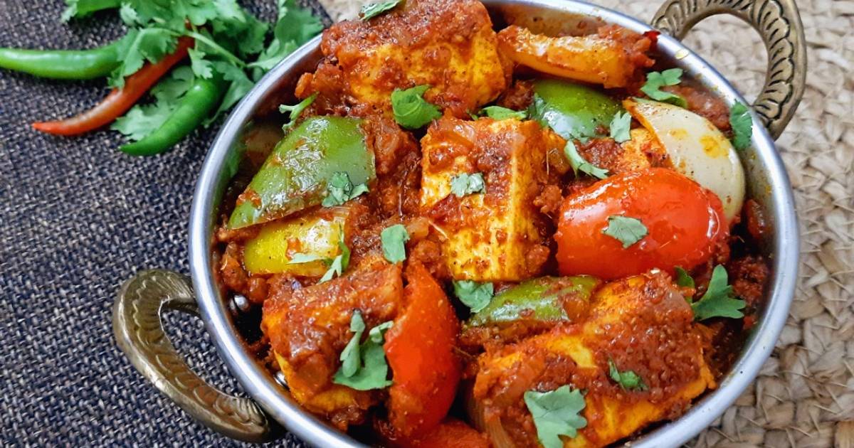 Kadhai Paneer Recipe by Madhu Bindra - Cookpad