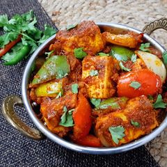 A picture of Kadhai Paneer.