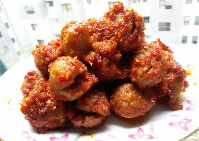 Resep Bakso Balado Oleh Priskila Dewi Cookpad