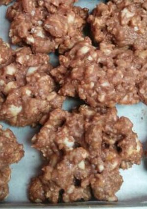 Foto resep Kue beng beng kacang cokelat