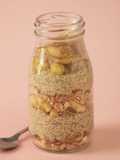 Peanut Butter Banana Crunch Chia Pudding