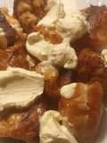 Torrijas de donut con chantilly de curry🥯