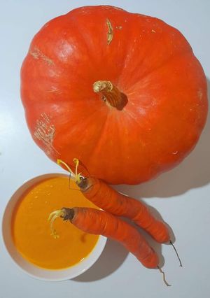 Une photo de Velouté potiron-carottes 🥣