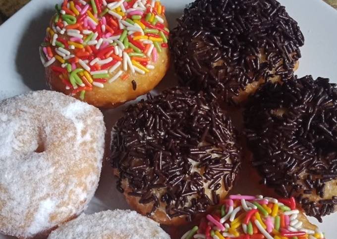 Donat No telur No Kentang dijamin empuk menul