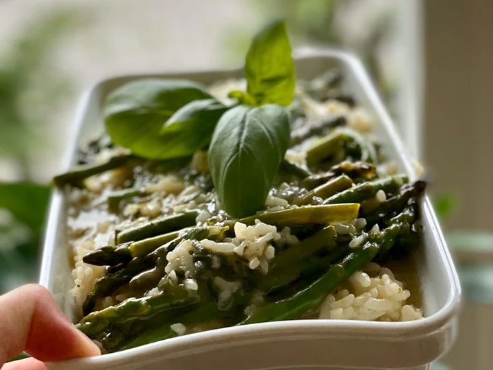 Easy Steps to Prepare Recipes Crockpot: Spring veggie risotto the So Delicious Delicious.