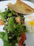 Ensalada de porotos negros