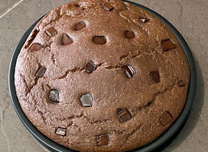 Una foto de Brownie saludable