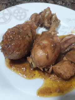 Una foto de Pollo a la coca cola