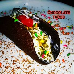 Chocolate tacos A picture of Chocolate tacos.