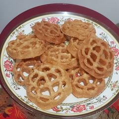 A picture of Rose cookies (Christmas special cookies) #ccc.