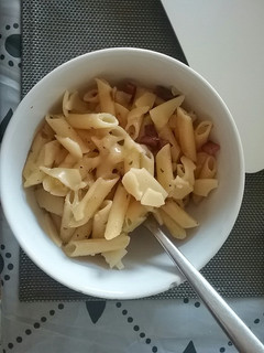 Una foto de Macarrones con chorizo